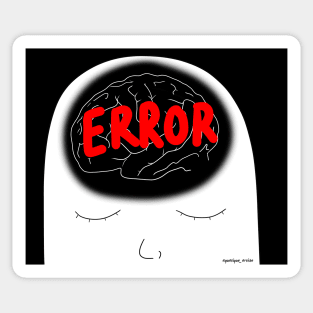 error: motivation not found Sticker